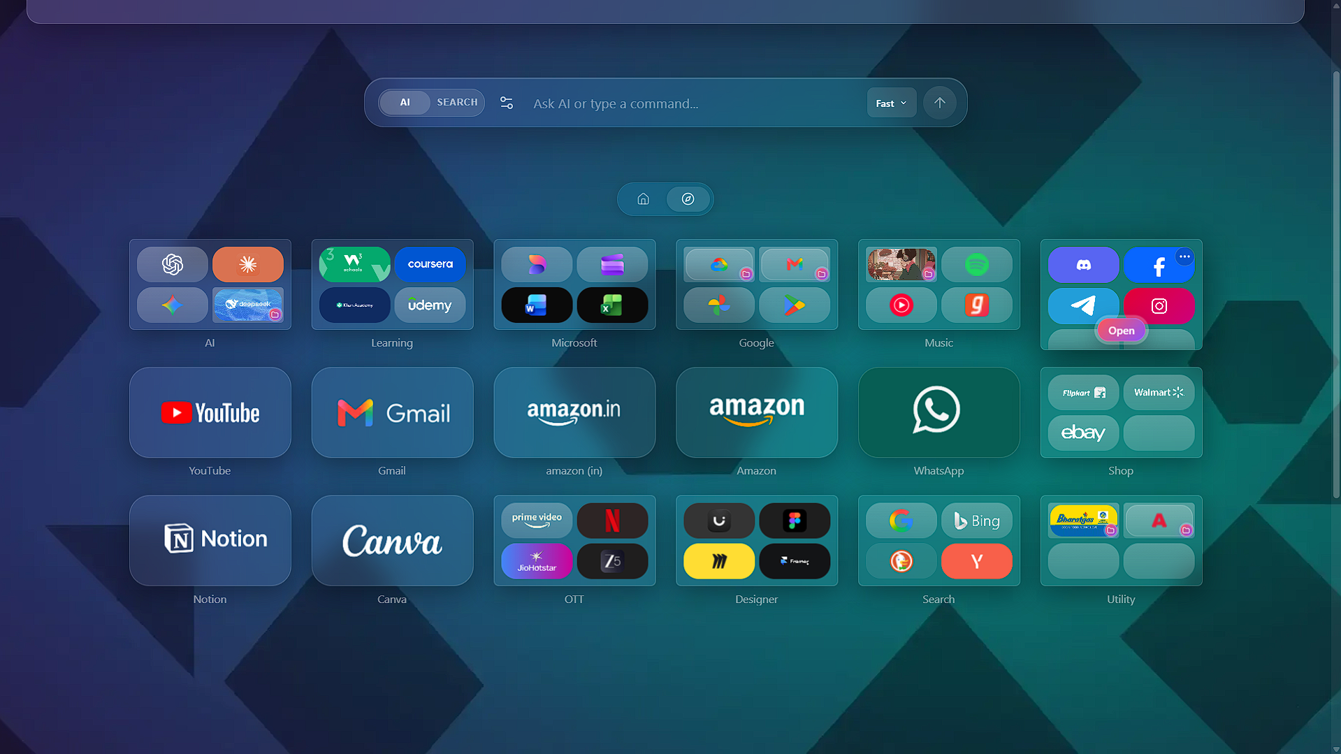Speed Dials Feature